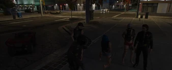 V, Lotte, and Rylee stacking charges for their "Raiders Get Charges" bingo cards October 28, 2025