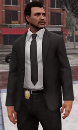 JTF Black Suit Outfit