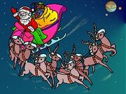 Santa Interplanetary Christmas