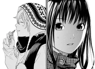 CH5: Hiyori is concerned seeing Yukine accept extra money from a client.