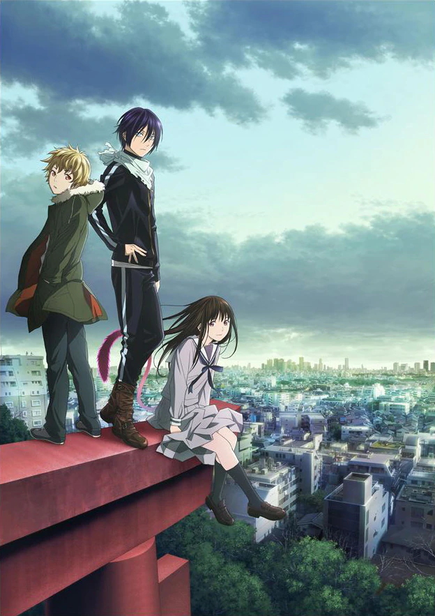 Hiyori, Yato and Yukine into the opening of Noragami Aragoto - Kyouran Hey  Kids!!