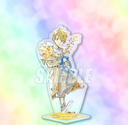 Standee of Yukine from Noragami Kuji 2021. 10cmx5cmx4.5cm.