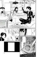 CH73: Yukine remembers being sealed while sitting with Yato and Hiyori.