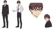 Kazuma Anime Character Design