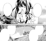 CH87: Hiyori mourns Yukine at his final resting place.