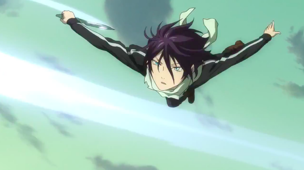 Noragami Ep. 1  A Housecat, a Stray God, and a Tail 