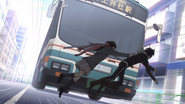 Episode 1 - Hiyori saving Yato from the truck