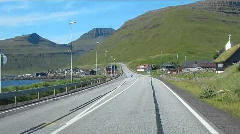FAROE ISLANDS - Driving in Streymoy