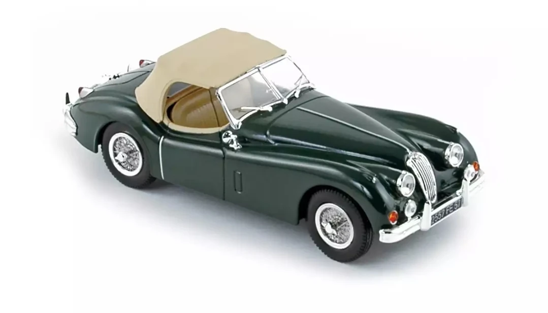Eligor Jaguar XK 140 – France 1/43 – Bleue – Neuf En Boîte – Série Limitée 23 Ex
