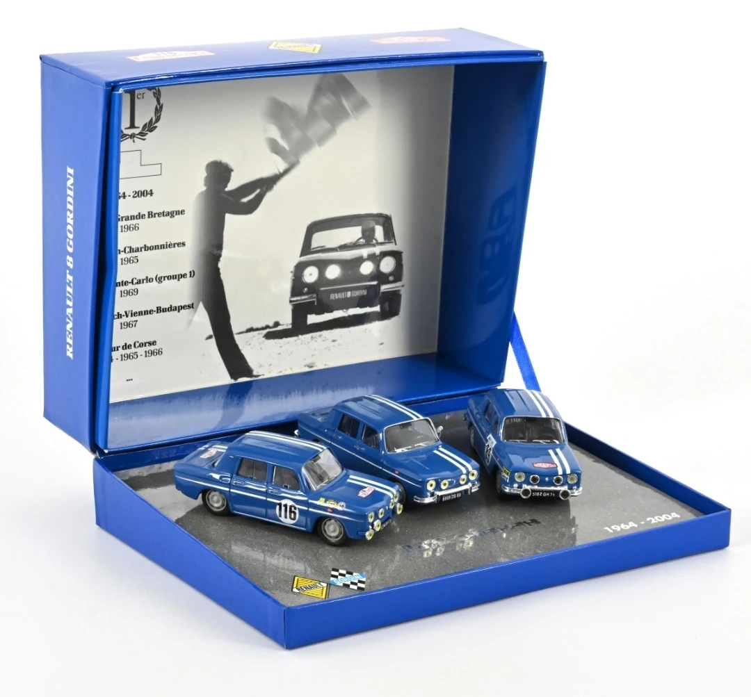 Renault 12 / R12 Gordini - ref 1424G / 1424 G au 1/43 de dinky toys atlas