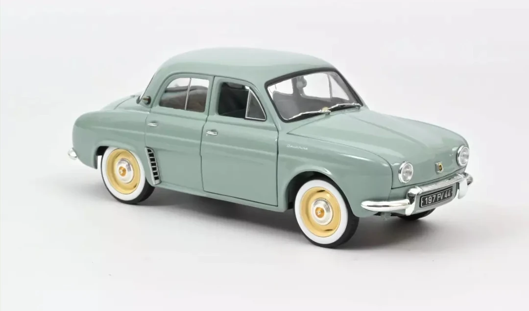 Jouet Ancien Lion Toys By Jefe - Renault Dauphine (Norev, Sans Boîte)