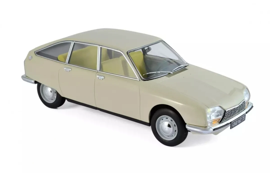 Norev Collection 1/43 – Citroën GS Beige, Miniature Métal (Occasion)