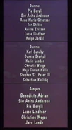 VHS-credits