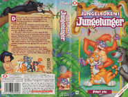 VHS cover til "Jungelbokens Jungelunger vol. 1 – Født Fri"