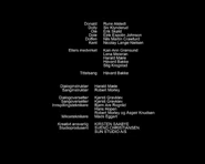 DVD credits