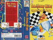 VHS cover til "Tom & Jerry Kids vol. 5 - Klampen i bånn"