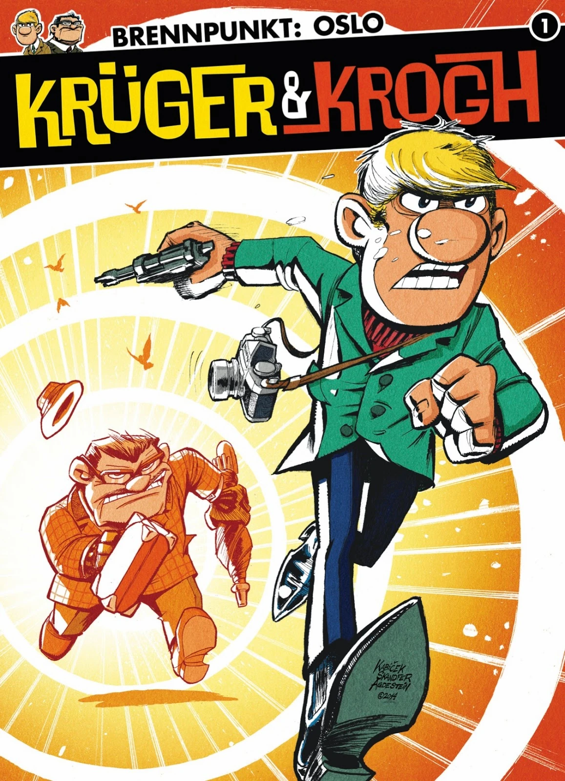 Krüger & Krogh Norske Tegneserier Wikia Fandom