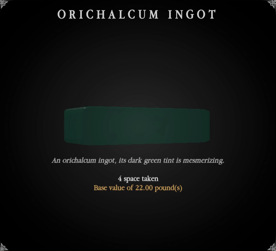 Orichalcum northwind wiki fandom
