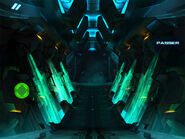 A screenshot of the "Lost Ark" level from a prototype of N.O.V.A. 3 published on the Gameloft blog.[1]