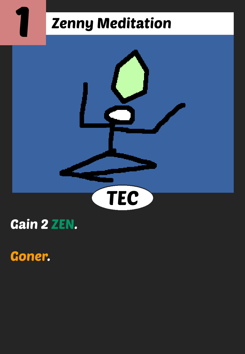 Zenny Meditation Novacore Wiki Fandom