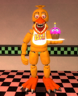 DINO2️⃣0️⃣🅱RYAN on X: FNAF 2 Ladies Night: Withered Chica (I know what  Chica does not go out in the hall  but at least it is more original xd) # FNAF #fnafart #Witheredchica #