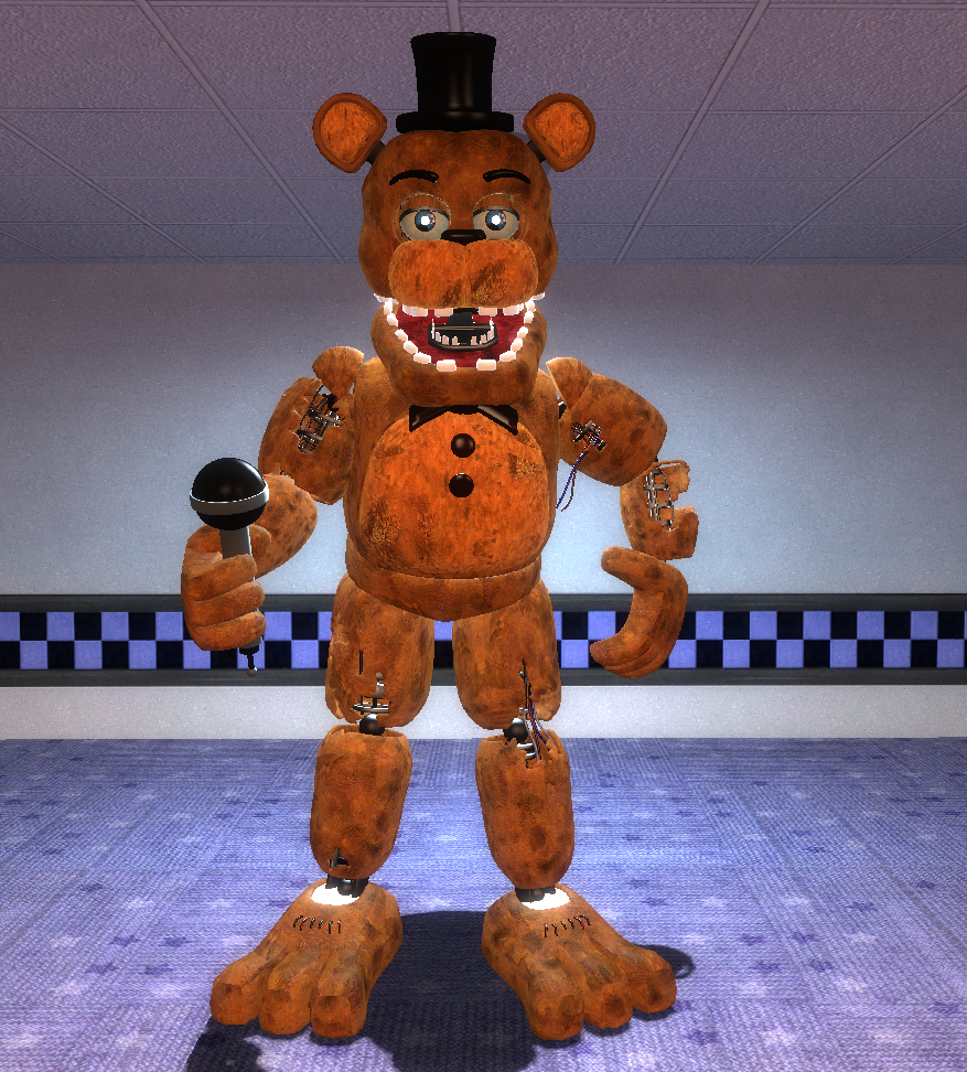 withered freddy by Dinofoxy