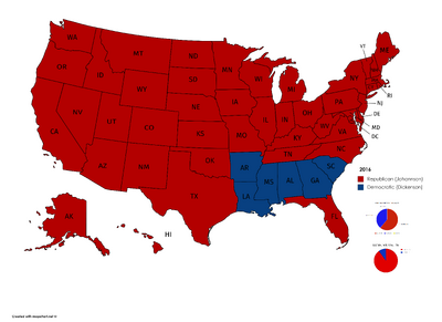 United States presidential election results by state, 2016 (New Johannson Scenario).png