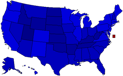 2020 Election by Percentage