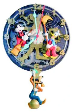 Disney Clock Cleaners Animated Wall Clock | Novelties Wiki | Fandom