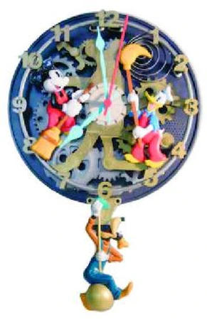 Disney Clock Cleaners Animated Wall Clock | Novelties Wiki | Fandom