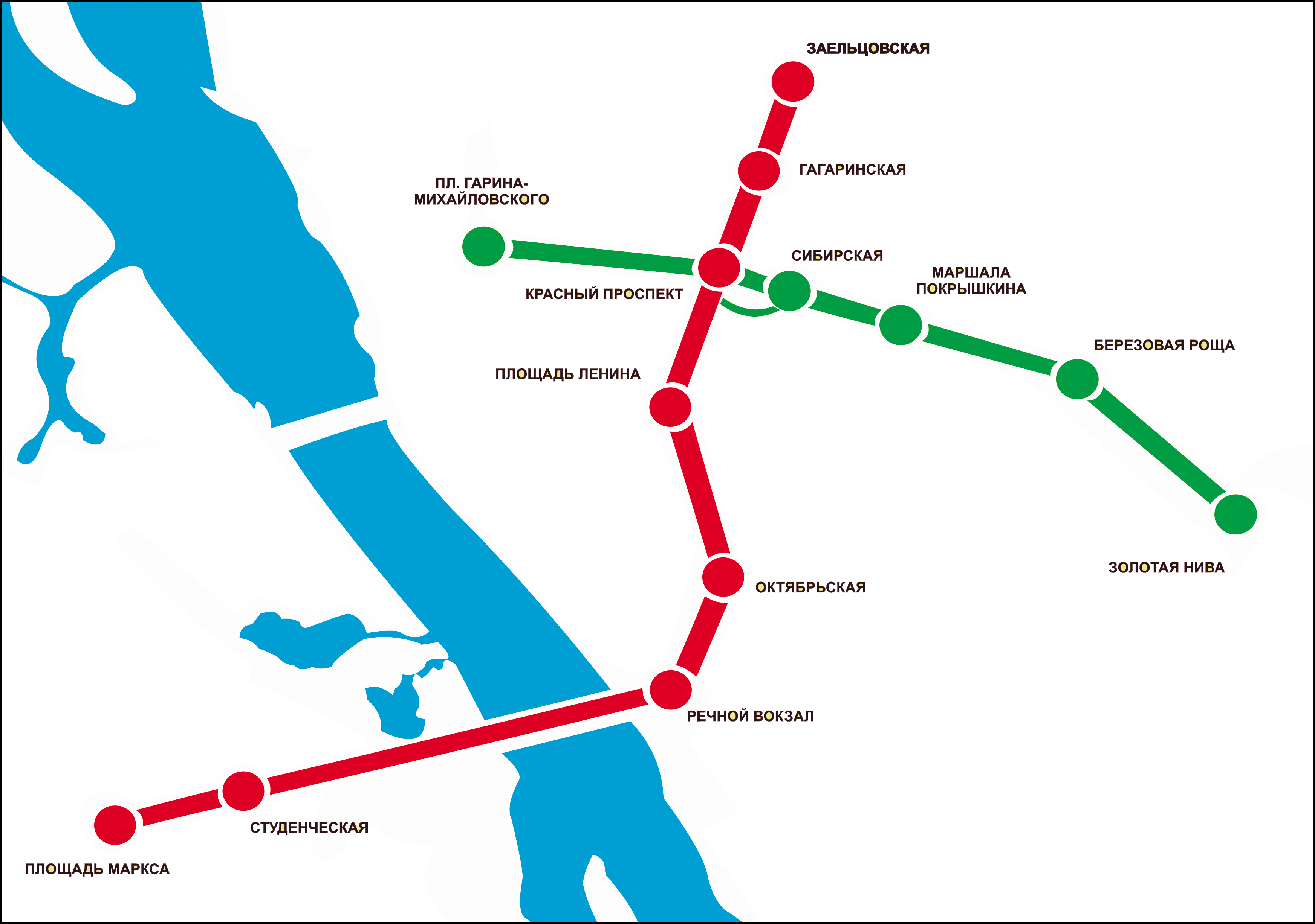 Схема проезда новосибирска. Метрополитен Новосибирск схема линий. Ветки метро Новосибирск схема. Схема метро Новосибирска 2020. Зеленая ветка метро Новосибирск.