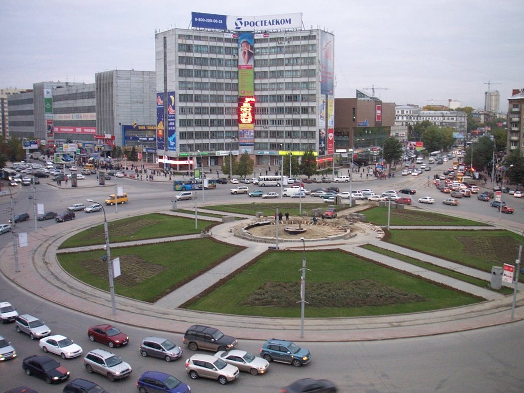Новосибирск - Исторические фотографии (трамвай) - Снимка - Градски електротрансп