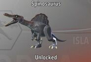 Spinosaurus (Outdated Locomotion), a new aggressive creatures of this expansion pack, shares a same model and texture as the one from Lego Jurassic World game. It also spawns naturally in rainforests.