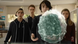 Nowhere Boys - Saskia Falsely As Water Instead Of Andy - (Real World) Casting The Tracking Spell With Saskia Unknowingly Making Jake Ill Because With Her There's Too Much Earth