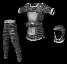 God Knight Leggings for Women. Medieval Chainmail Armor Women