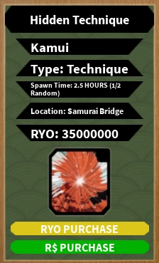 Kamui | NRPG Beyond Official Wiki | Fandom