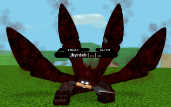 Four Tails Nrpg Beyond Official Wiki Fandom - how to make bijuu cloak beyond roblox