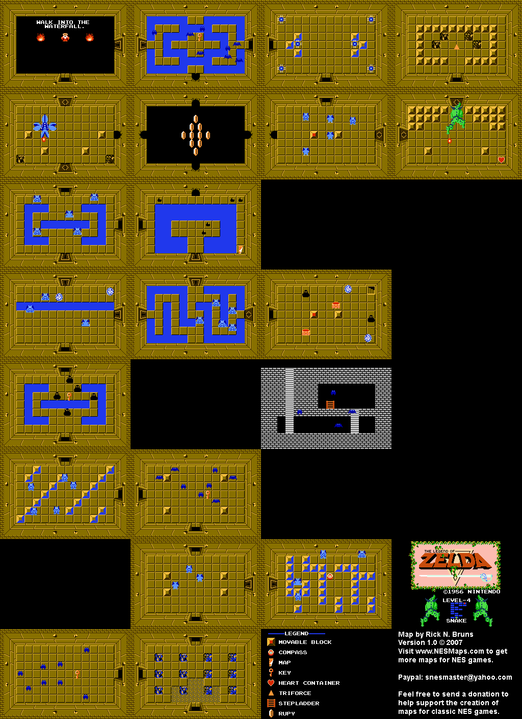 Statues in NES Zelda dungeons. I know what they should be, but can