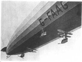 Experiments with Airships carrying Areoplanes have had mixed results