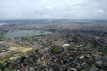 Phnom penh aerial