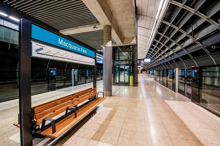 Macquarie Park metro station NSW Trains Wiki Fandom