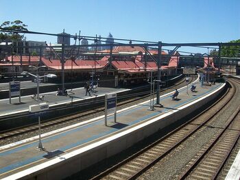 Redfern railway station