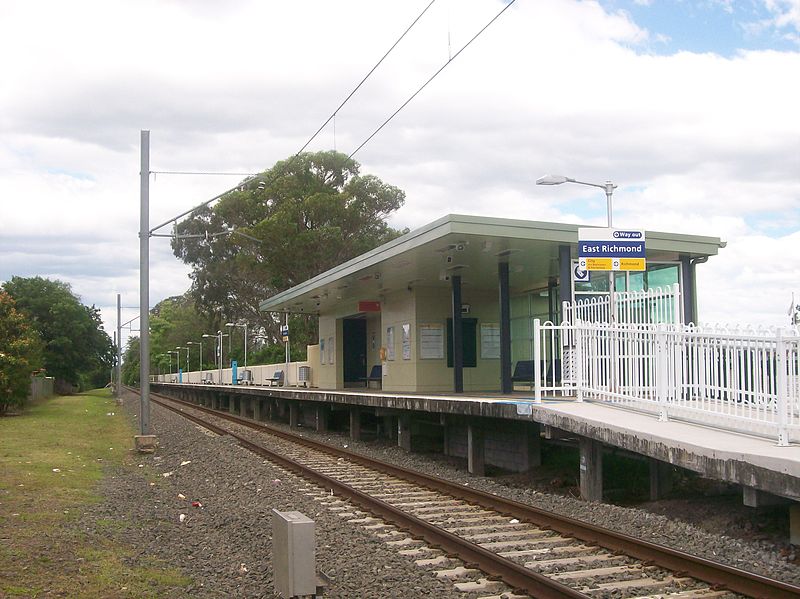 East Richmond railway station NSW Trains Wiki Fandom