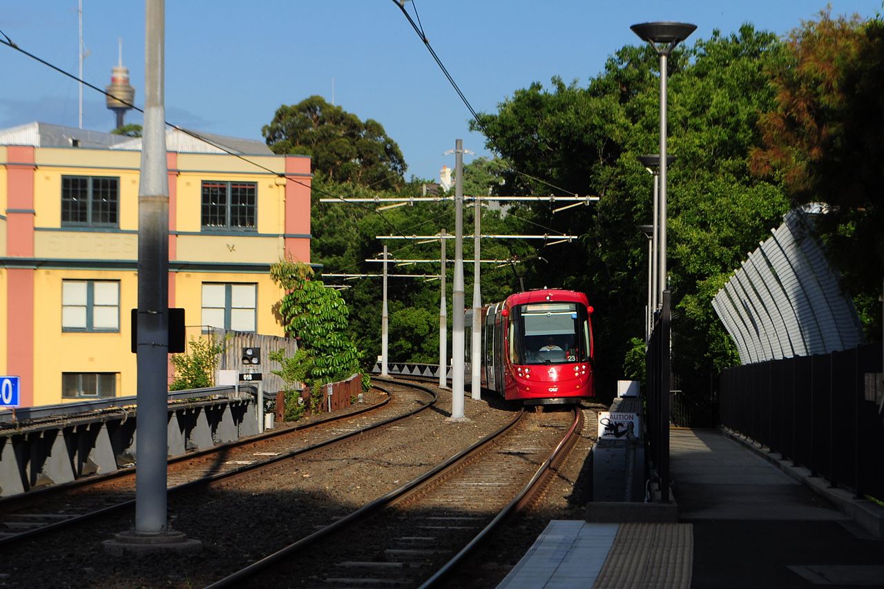 The Star Light Rail Stop - Pyrmont, NSW