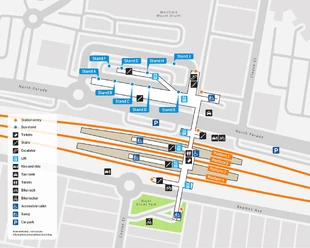 Station Map.