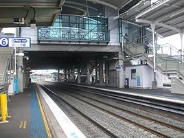 Blacktown railway station platform 6