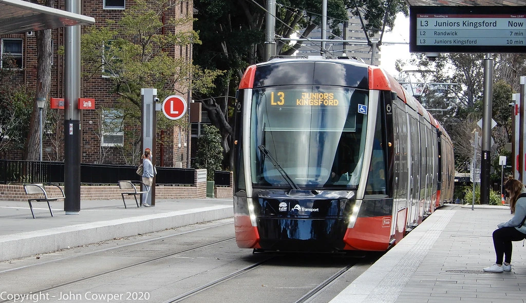 Surry Hills Light Rail station NSW
