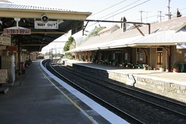 Mount Victoria railway station