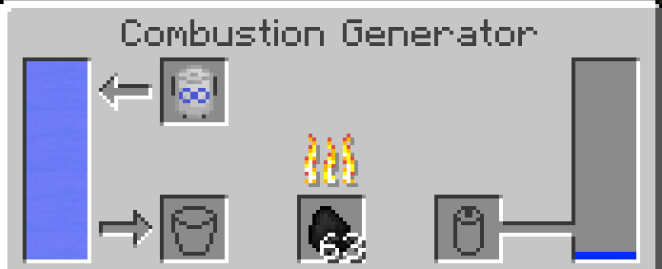 combustion generator sky factory 4