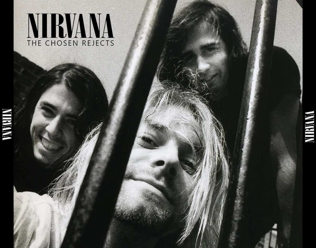 ミュージシャン NIRVANA 1996 MONOCHROME PORTRAIT DELTAXL VINTAGE(ヴィンテージ) 90s NIRVANA 1996 PORTRAIT WHITE TEE